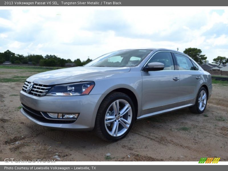 Tungsten Silver Metallic / Titan Black 2013 Volkswagen Passat V6 SEL