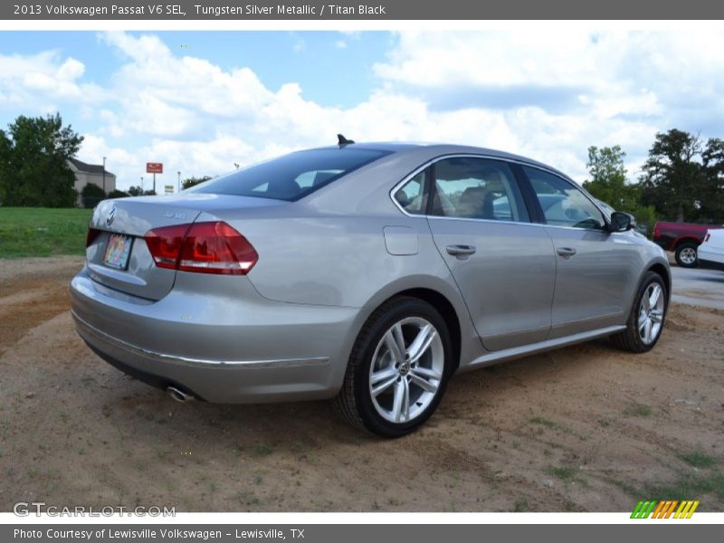 Tungsten Silver Metallic / Titan Black 2013 Volkswagen Passat V6 SEL