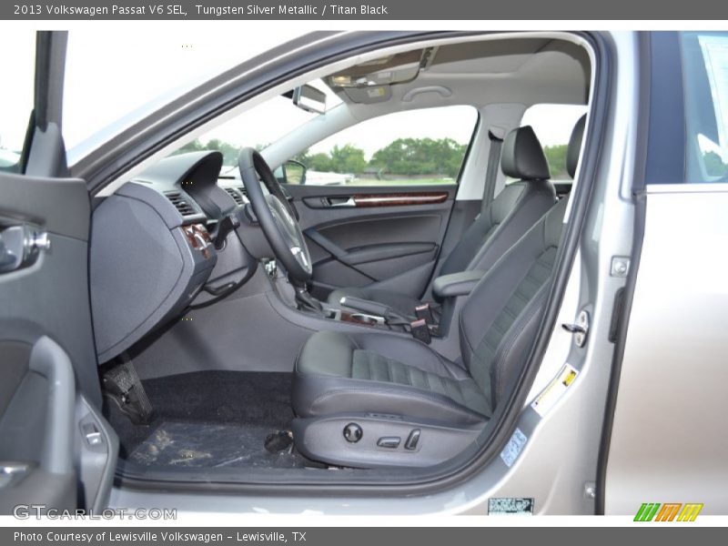  2013 Passat V6 SEL Titan Black Interior