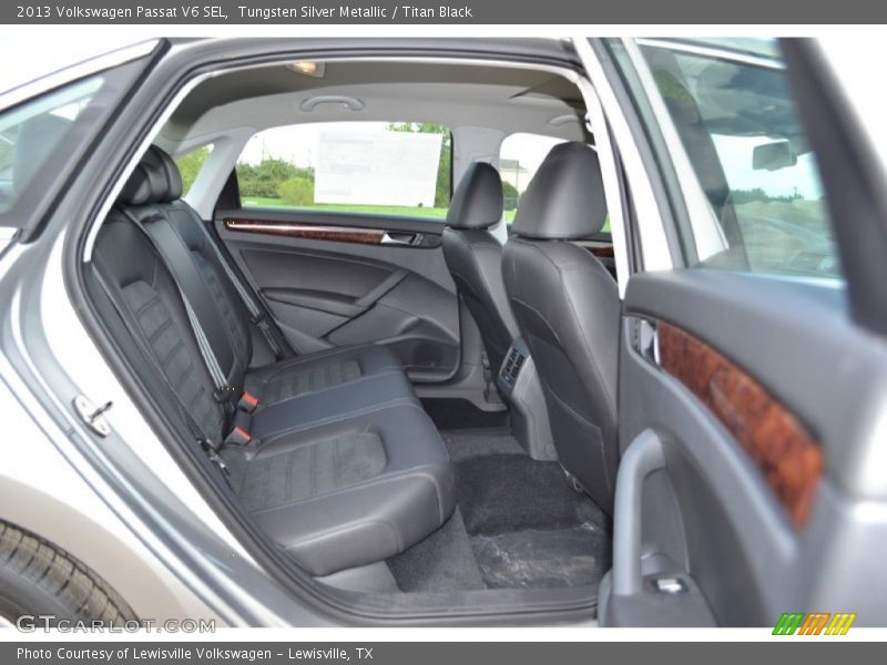 Rear Seat of 2013 Passat V6 SEL