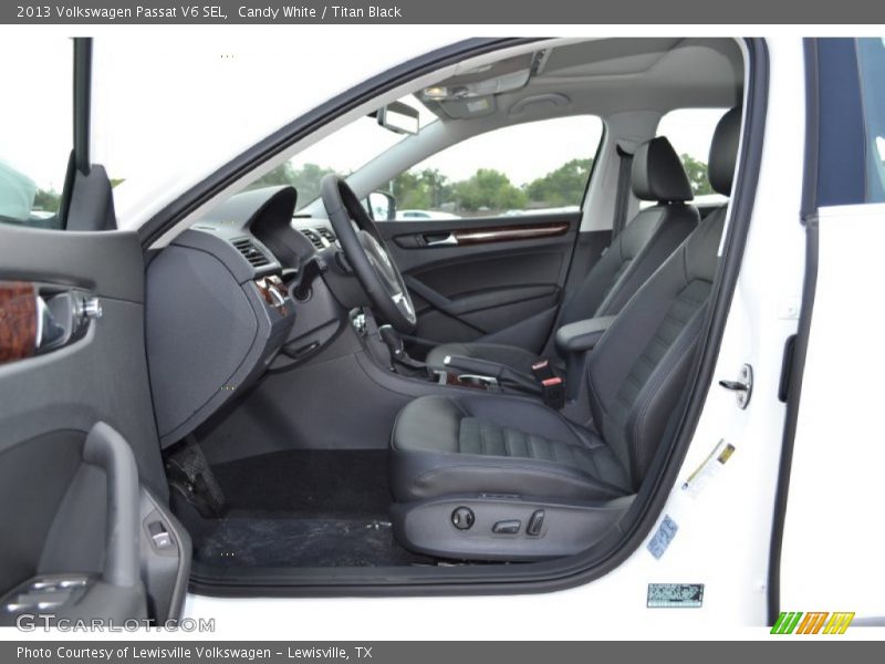  2013 Passat V6 SEL Titan Black Interior