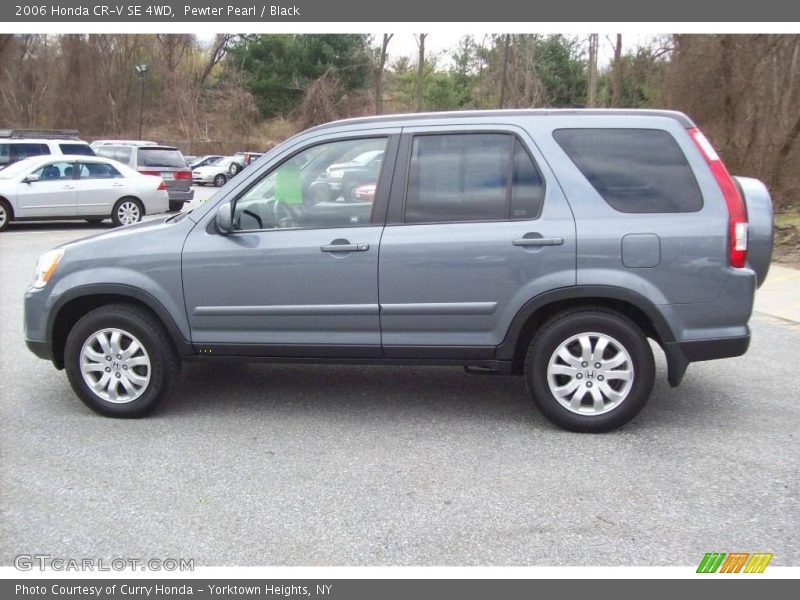 Pewter Pearl / Black 2006 Honda CR-V SE 4WD