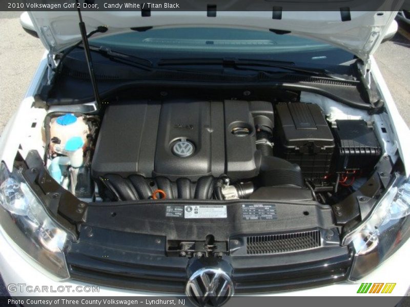 Candy White / Titan Black 2010 Volkswagen Golf 2 Door