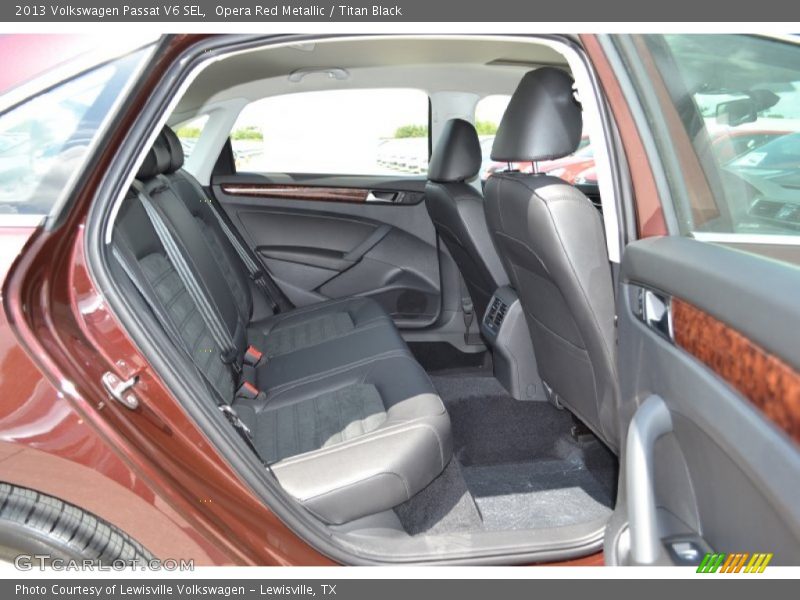 Opera Red Metallic / Titan Black 2013 Volkswagen Passat V6 SEL