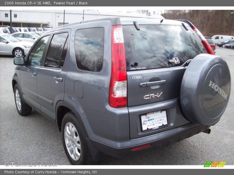 Pewter Pearl / Black 2006 Honda CR-V SE 4WD