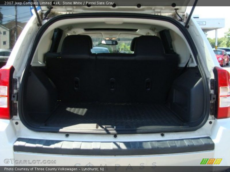 Stone White / Pastel Slate Gray 2007 Jeep Compass Limited 4x4