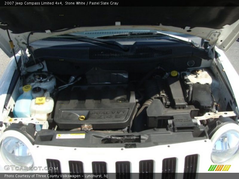 Stone White / Pastel Slate Gray 2007 Jeep Compass Limited 4x4