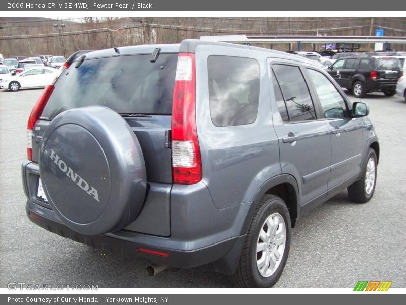 Pewter Pearl / Black 2006 Honda CR-V SE 4WD