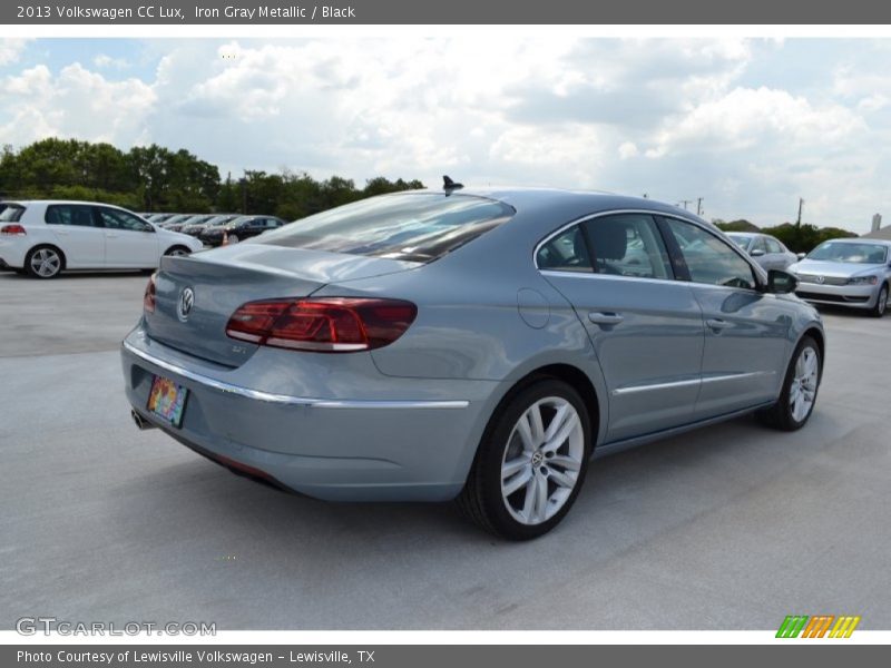 Iron Gray Metallic / Black 2013 Volkswagen CC Lux