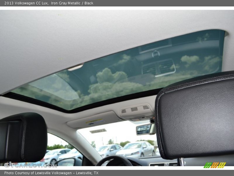 Sunroof of 2013 CC Lux