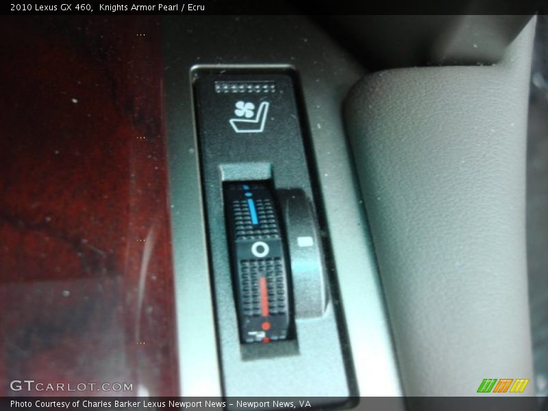 Controls of 2010 GX 460