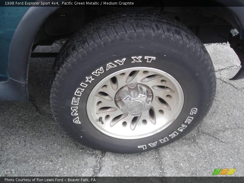 Pacific Green Metallic / Medium Graphite 1998 Ford Explorer Sport 4x4