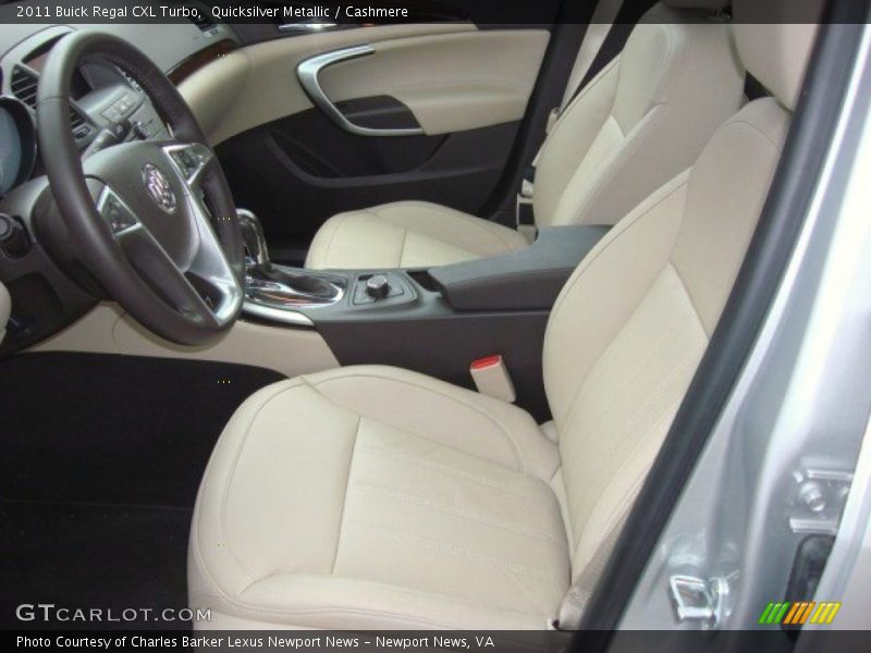 Front Seat of 2011 Regal CXL Turbo