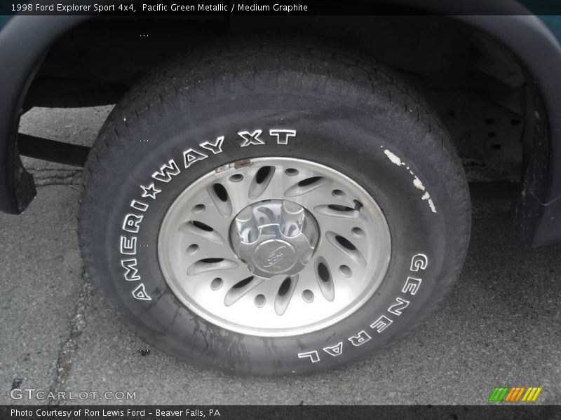 Pacific Green Metallic / Medium Graphite 1998 Ford Explorer Sport 4x4