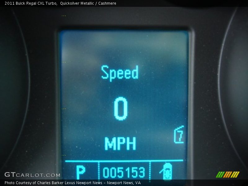 Quicksilver Metallic / Cashmere 2011 Buick Regal CXL Turbo