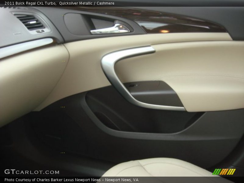 Quicksilver Metallic / Cashmere 2011 Buick Regal CXL Turbo