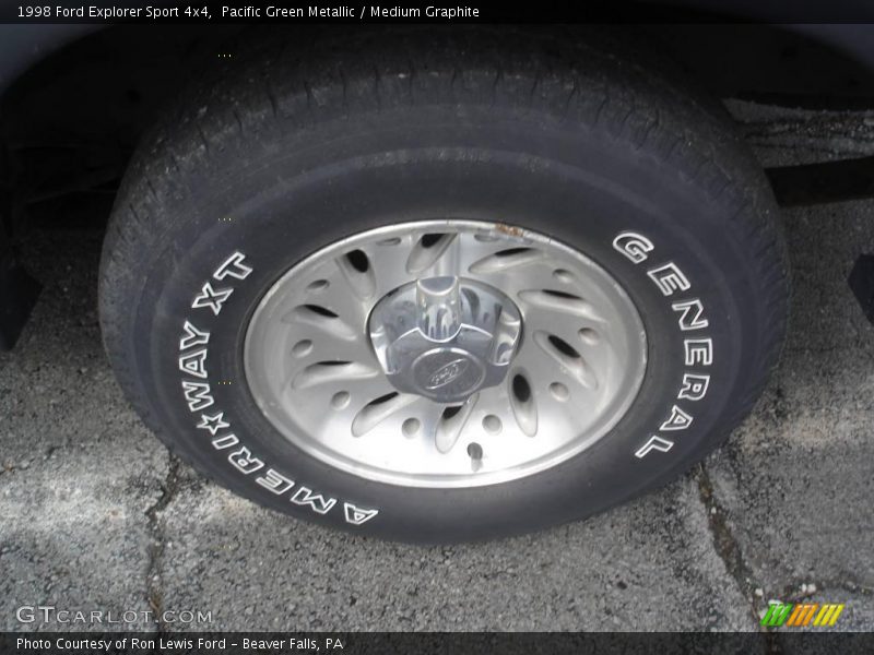 Pacific Green Metallic / Medium Graphite 1998 Ford Explorer Sport 4x4