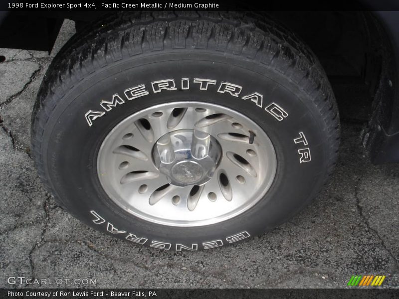 Pacific Green Metallic / Medium Graphite 1998 Ford Explorer Sport 4x4