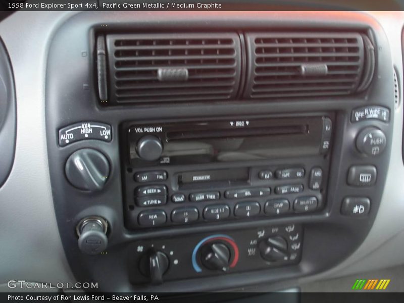 Pacific Green Metallic / Medium Graphite 1998 Ford Explorer Sport 4x4