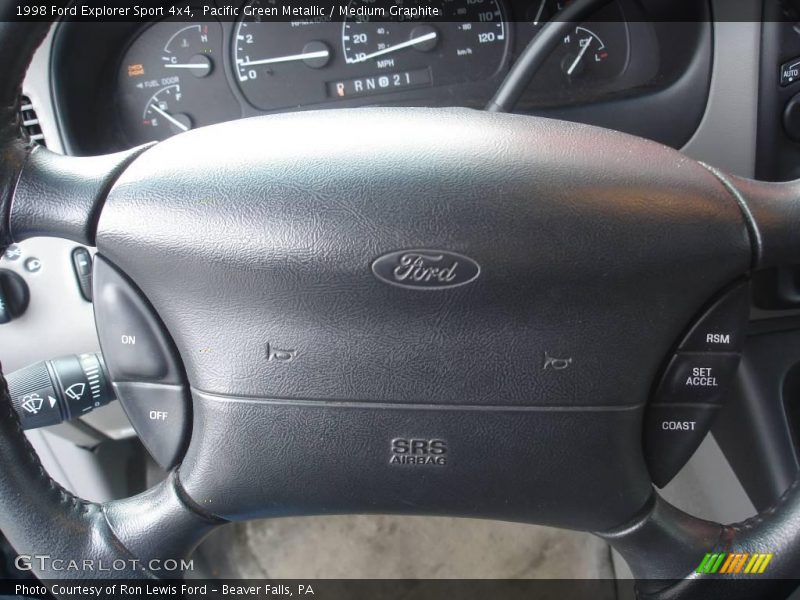 Pacific Green Metallic / Medium Graphite 1998 Ford Explorer Sport 4x4