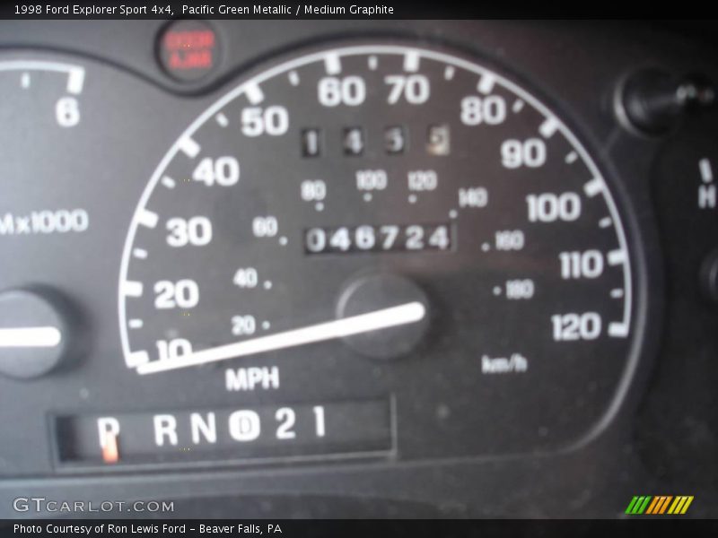 Pacific Green Metallic / Medium Graphite 1998 Ford Explorer Sport 4x4