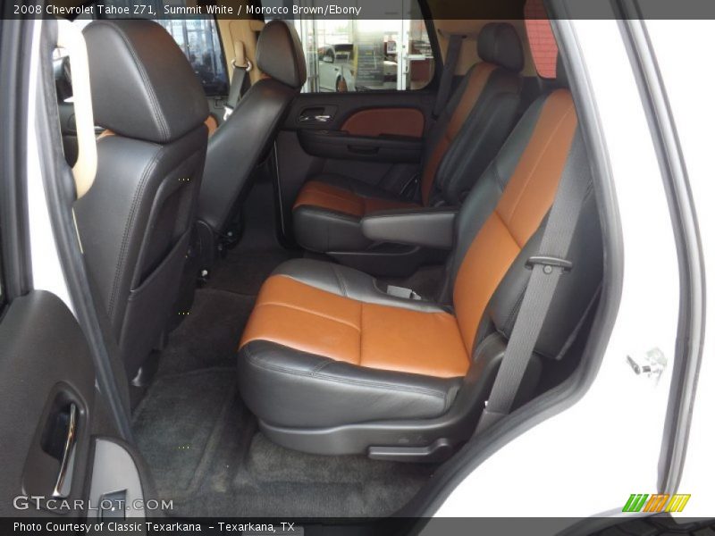 Rear Seat of 2008 Tahoe Z71