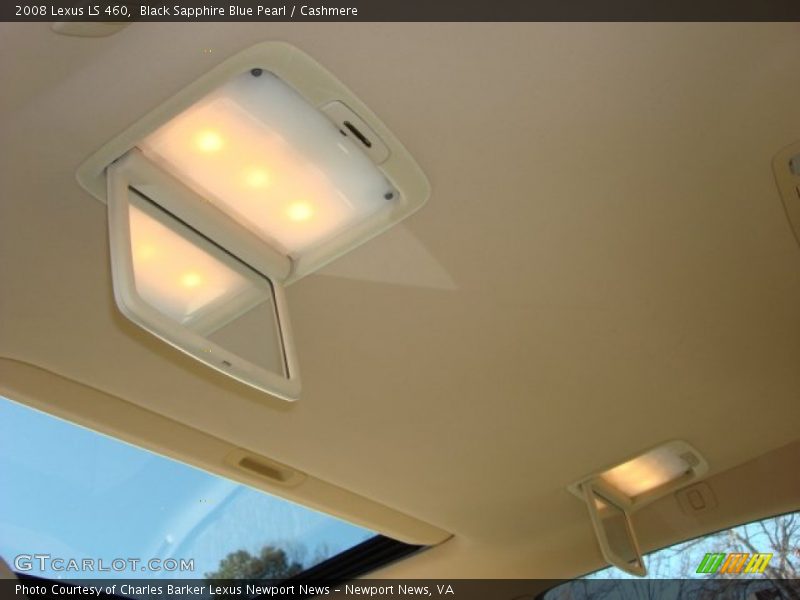 Black Sapphire Blue Pearl / Cashmere 2008 Lexus LS 460