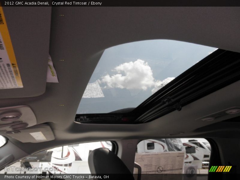 Crystal Red Tintcoat / Ebony 2012 GMC Acadia Denali