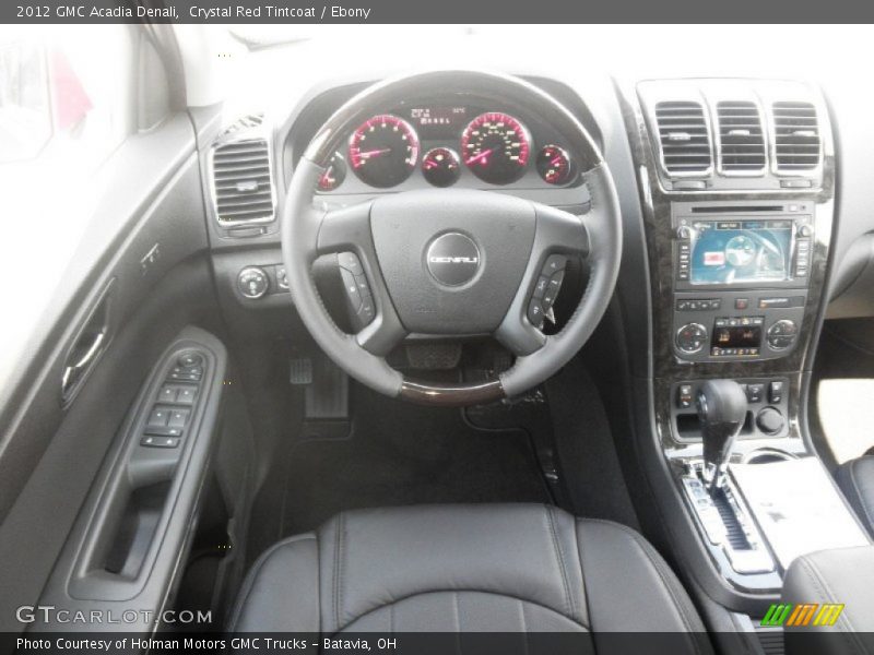 Crystal Red Tintcoat / Ebony 2012 GMC Acadia Denali