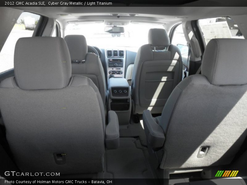 Cyber Gray Metallic / Light Titanium 2012 GMC Acadia SLE