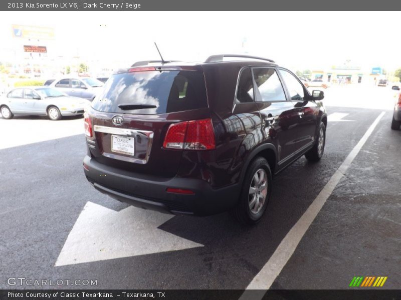 Dark Cherry / Beige 2013 Kia Sorento LX V6