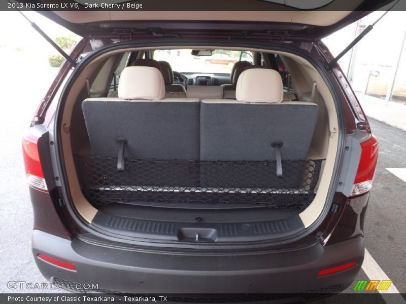 Dark Cherry / Beige 2013 Kia Sorento LX V6