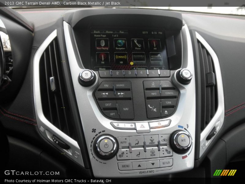 Controls of 2013 Terrain Denali AWD