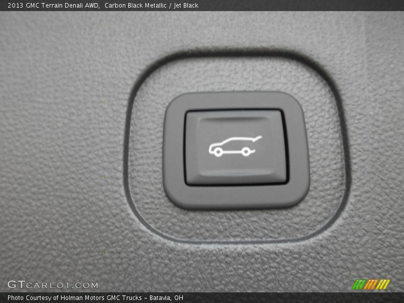 Carbon Black Metallic / Jet Black 2013 GMC Terrain Denali AWD