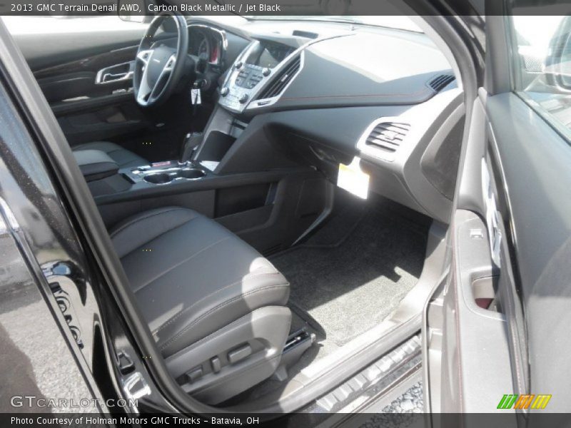 Carbon Black Metallic / Jet Black 2013 GMC Terrain Denali AWD