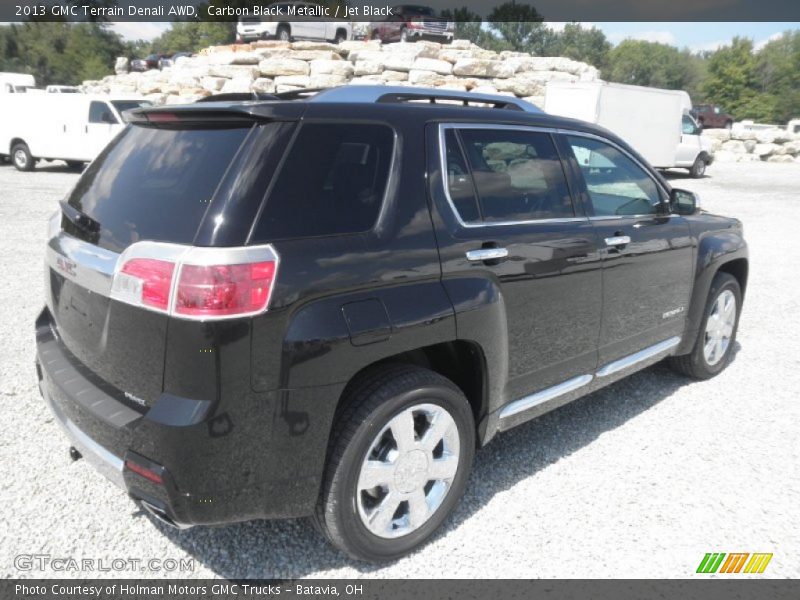 Carbon Black Metallic / Jet Black 2013 GMC Terrain Denali AWD