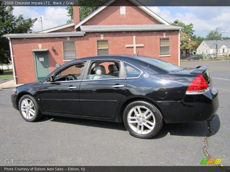 Black / Gray 2008 Chevrolet Impala LTZ