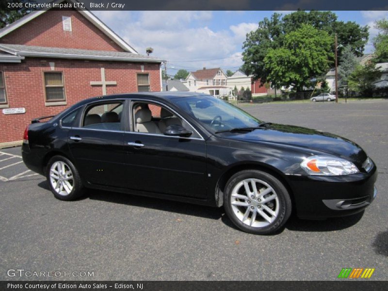 Black / Gray 2008 Chevrolet Impala LTZ