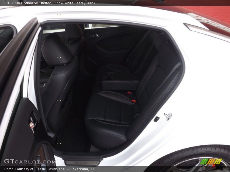 Snow White Pearl / Black 2013 Kia Optima SX Limited