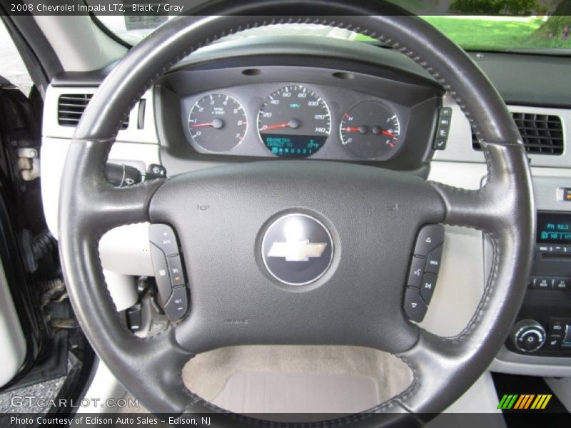 Black / Gray 2008 Chevrolet Impala LTZ