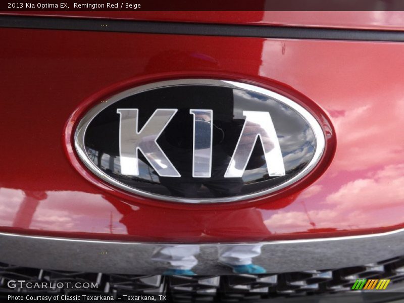 Remington Red / Beige 2013 Kia Optima EX