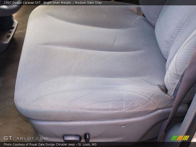 Bright Silver Metallic / Medium Slate Gray 2007 Dodge Caravan SXT