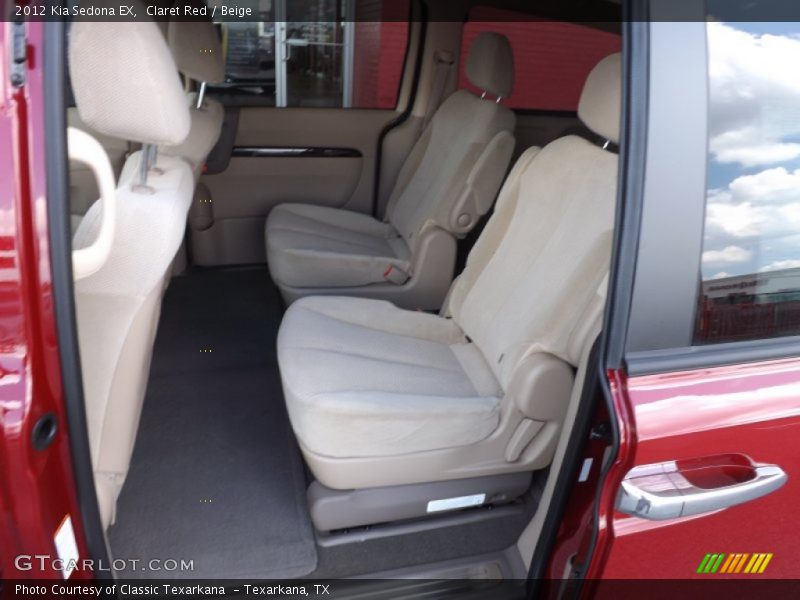Claret Red / Beige 2012 Kia Sedona EX
