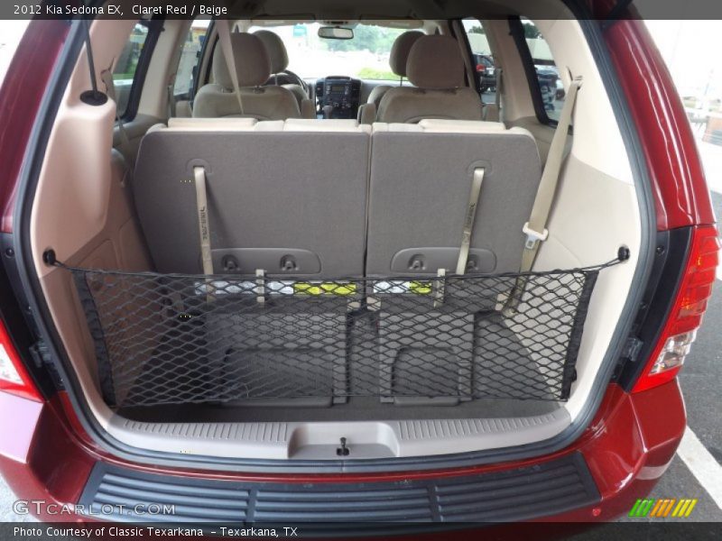 Claret Red / Beige 2012 Kia Sedona EX