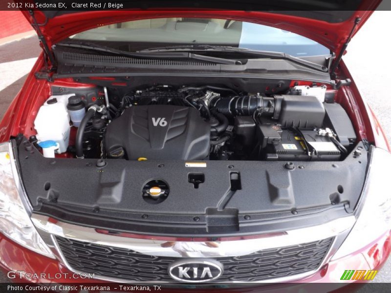 Claret Red / Beige 2012 Kia Sedona EX