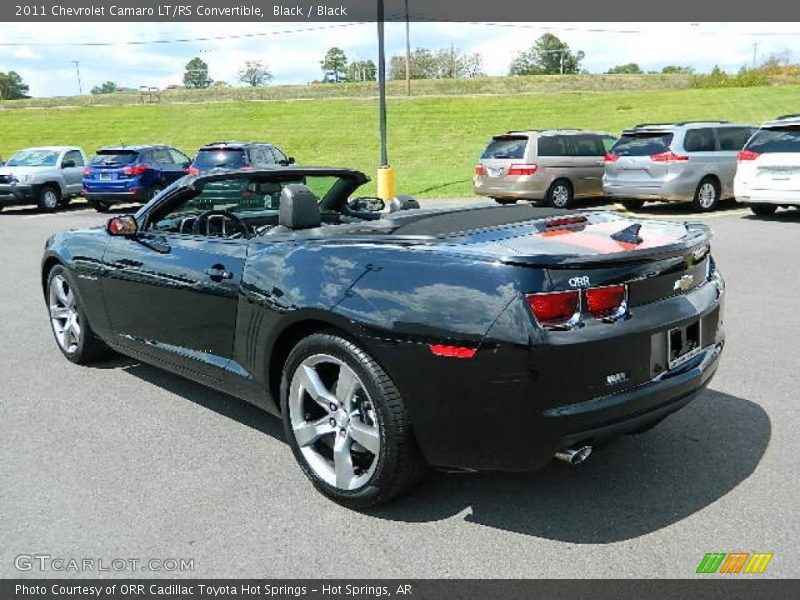 Black / Black 2011 Chevrolet Camaro LT/RS Convertible