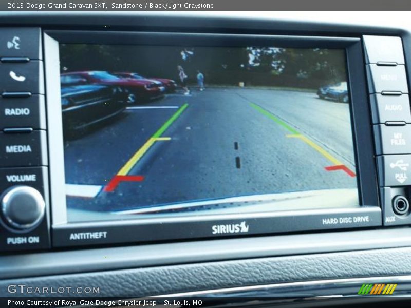 Sandstone / Black/Light Graystone 2013 Dodge Grand Caravan SXT