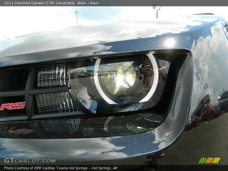 Black / Black 2011 Chevrolet Camaro LT/RS Convertible