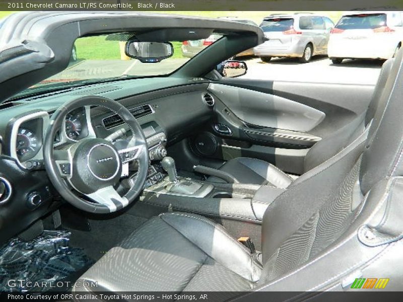 Black / Black 2011 Chevrolet Camaro LT/RS Convertible