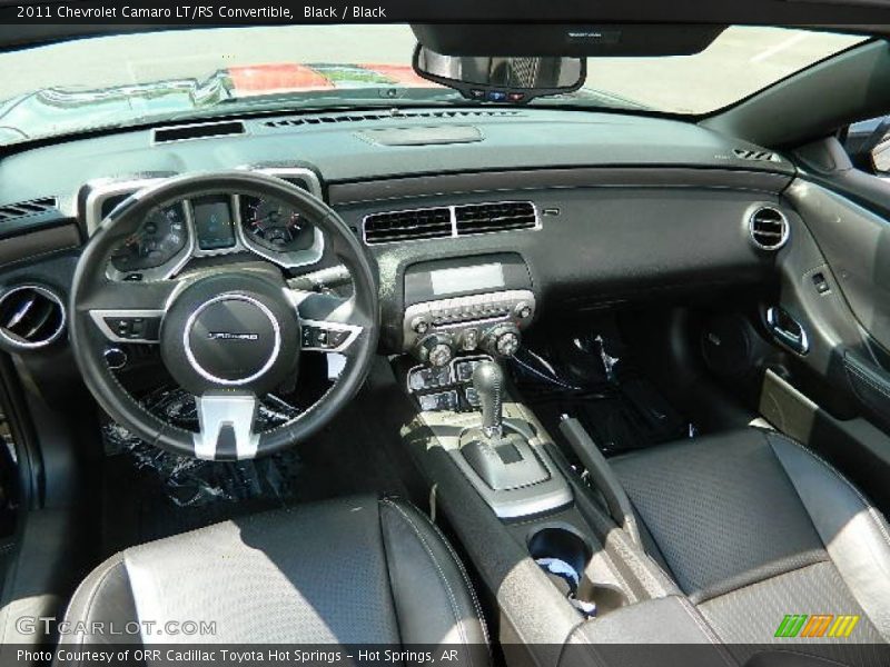 Black / Black 2011 Chevrolet Camaro LT/RS Convertible